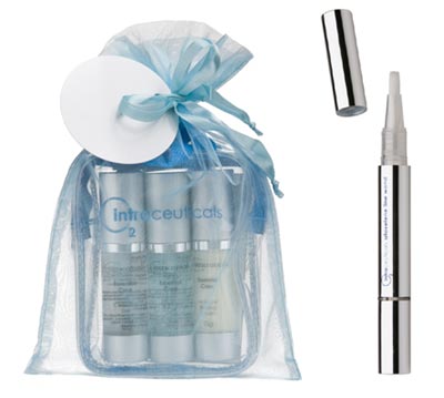Intraceuticals Rehydration Travel packs & Atoxelene Line Wand