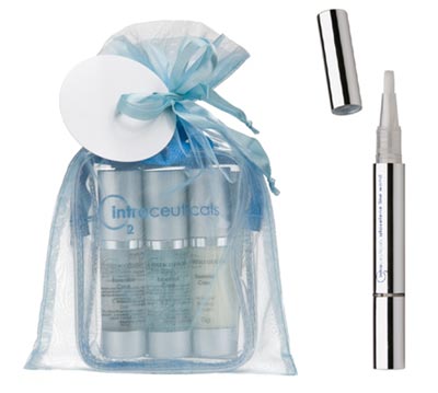 Intraceuticals Rehydration Travel packs & Atoxelene Line Wands