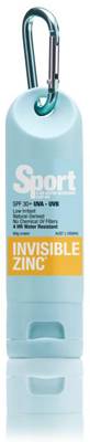 Invisible Zinc Sport Clip- On Water Resistant