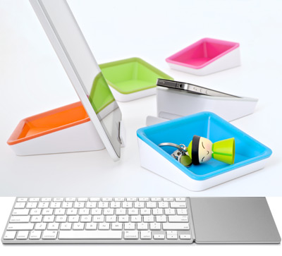 Twelve South Magic Wand and BlueLounge Nest for iPad 2