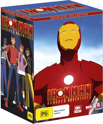 Iron Man Armored Adventures Box set