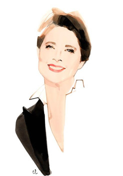 Isabella Rossellini Lancôme Muse