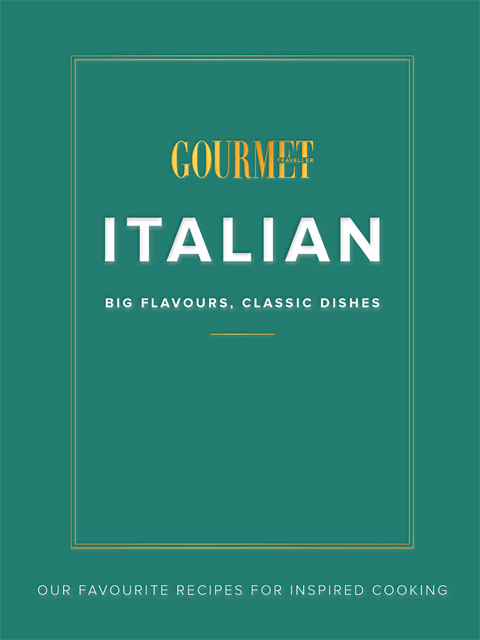 Win Italian Gourmet Traveller Cookbook