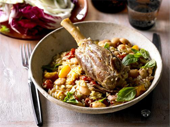 Italian Lamb Shanks