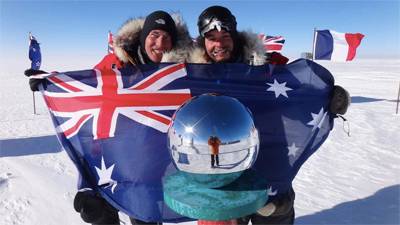 Cas and Jonesy Set Record for Longest Unassisted Antarctic Journey