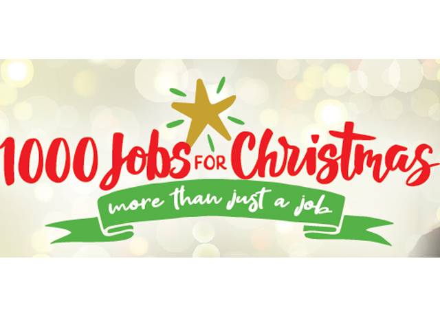 1000 Jobs For Christmas