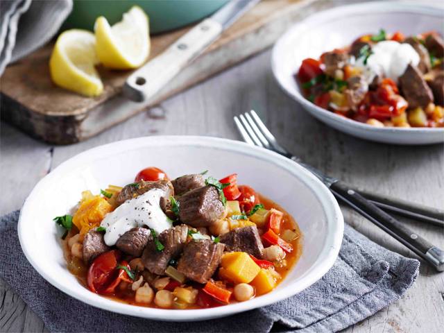 Lamb, Chickpea and Pumpkin Stew