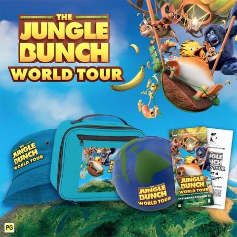 Win Jungle Bunch World Tour Packs