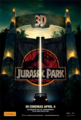 Steven Spielberg Jurassic Park in 3D
