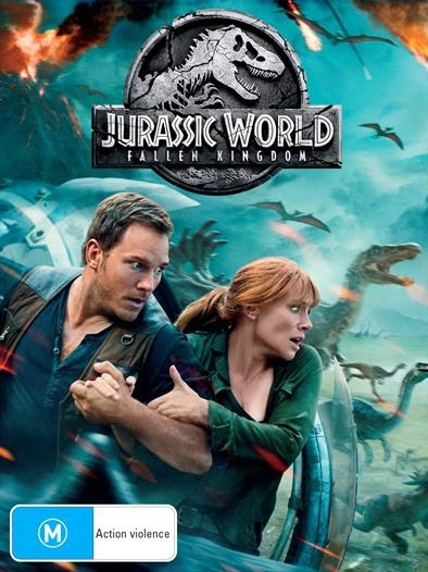 Jurassic World: Fallen Kingdom DVDs