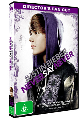 Justin Bieber: Never Say Never Director's Fan Cut DVD