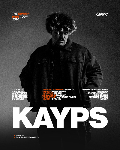 Kayps to Bring 'Bunuba Baby' to Life on Australian Tour