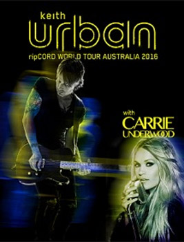 Keith Urban ripCORD World Tour 2016