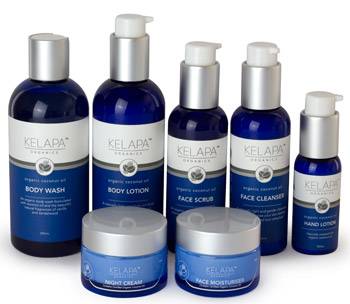 Kelapa Organics Skincare Range