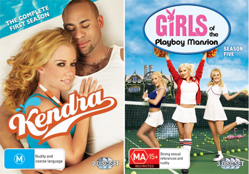Kendra Season 1 & Girls of the Playboy Mansion 5 DVDs