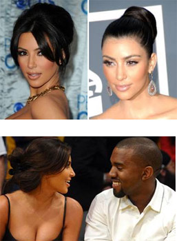 Kim Kardashian Hair Inspiration