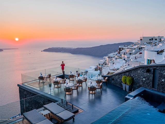 Dark Romance Unlike Any Other in Santorini