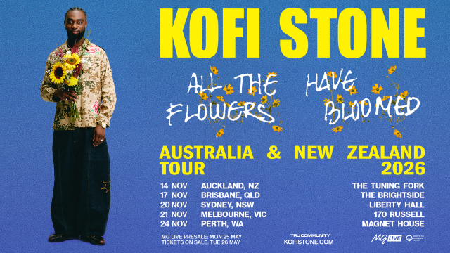 Kofi Stone Returns For Australian Tour & New Zealand Debut