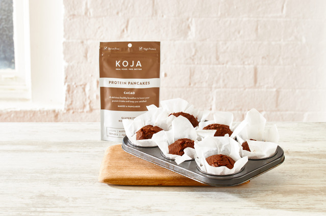 KOJA Chocolate Protein Muffins