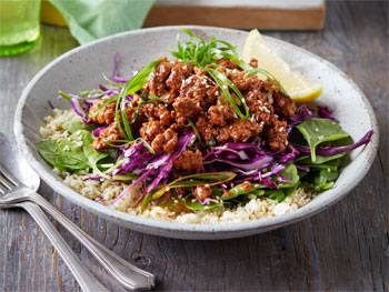 Korean Beef Salad with Spicy Dressing