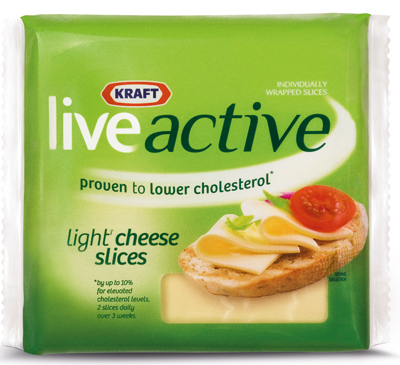 Kraft Liveactive Cheese