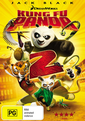 Kung Fu Panda 2 DVDs