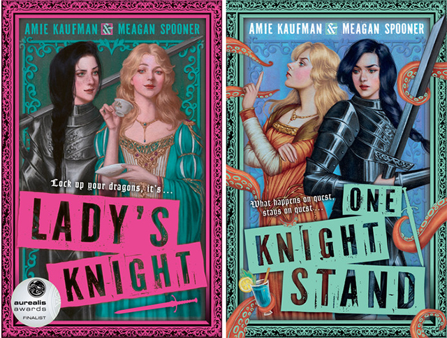 Lady's Knight and One Knight book packs Stand by Amie Kaufman and Meagan Spooner
