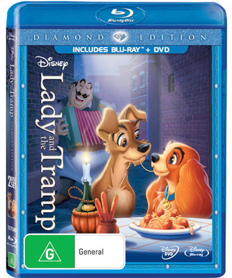 Lady and The Tramp Blu-ray