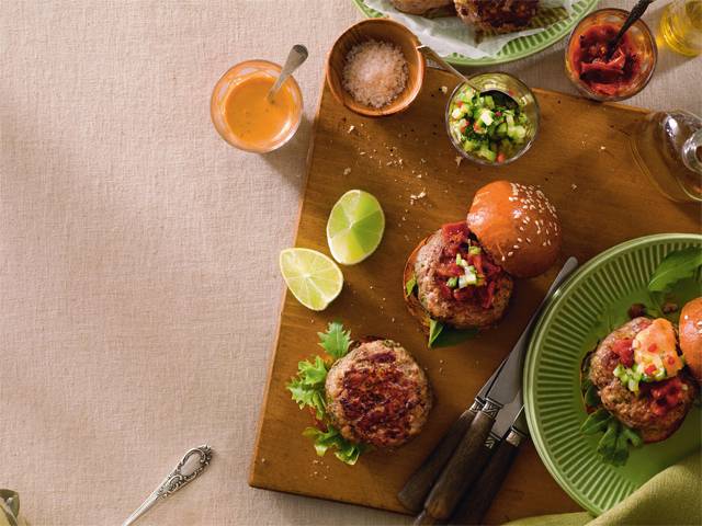 You'll Want These Lamb Burgers To Slide Into Your DMs