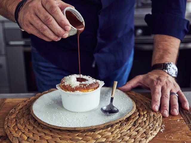 Lamington Soufflé