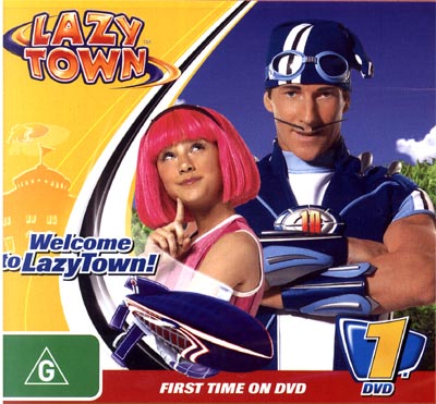 Welcome to Lazy Town DVD