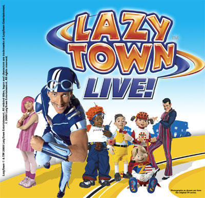 LazyTown Live Family Tickets