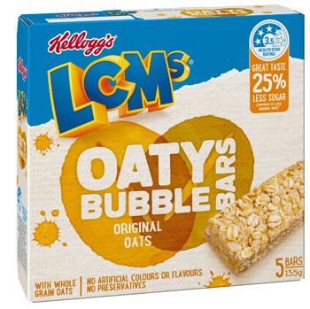 LCM Oaty Bubble Bars