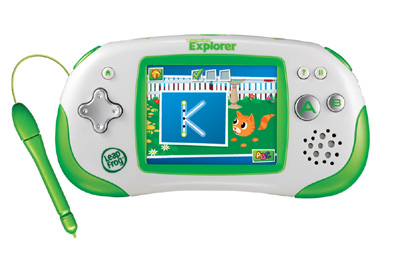 Leapster Explorer and games for Christmas