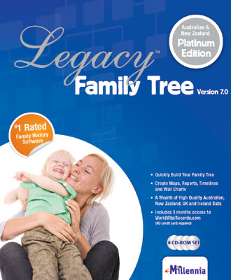 Legacy Family Tree 7.0 Platinum
