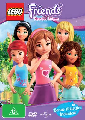 Lego Friends: New Girl in Town DVDs