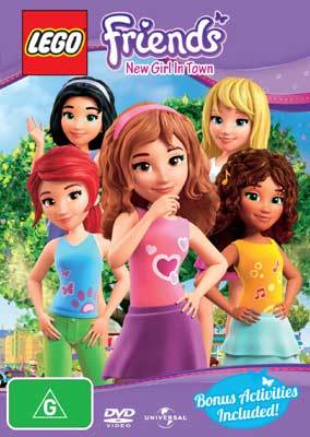 Lego Friends: New Girl in Town DVD