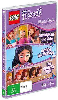 Lego Friends Triple Pack DVDs