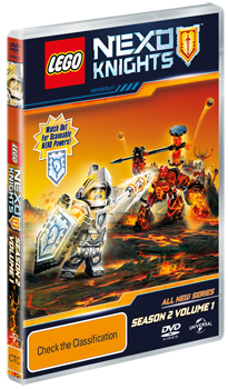 Lego Nexo Knights Season 2 Volume 1 DVDs