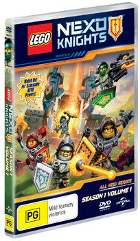 Lego Nexo Knights DVDs