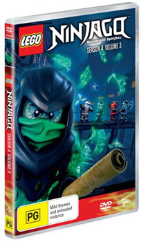LEGO® NINJAGO™: Masters of Spinjitzu – Season 4, Volume 3 DVD
