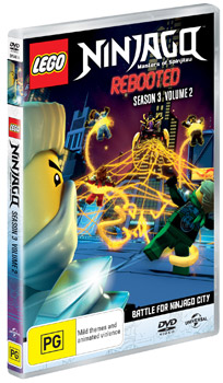 LEGO® Ninjago: Masters of Spinjitzu REBOOTED – Season 3, Volume 2 DVDs