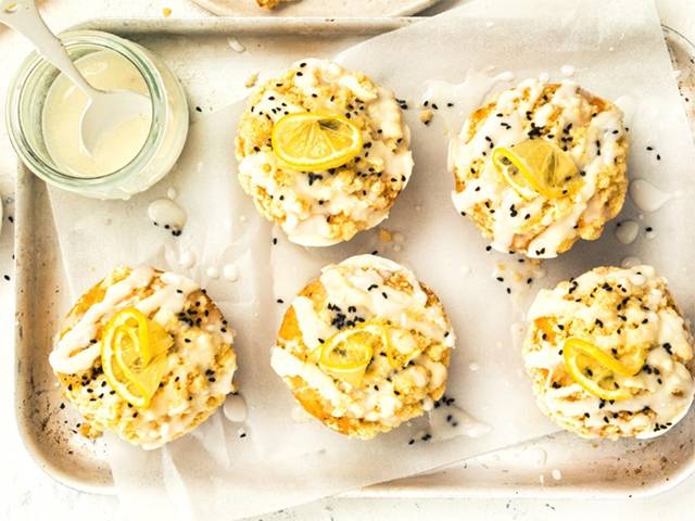 Lemon & Nigella Seed Muffins