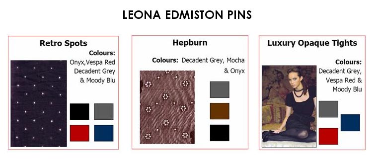 Leona Edmiston Pins Autumn/Winter 2007 Collection