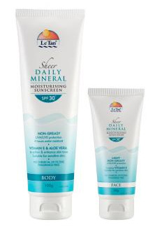 Le Tan Daily Mineral Moisturising Sunscreen