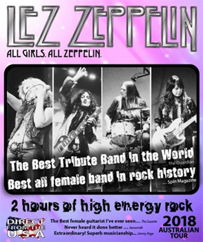 Lez Zeppelin Australian Tour