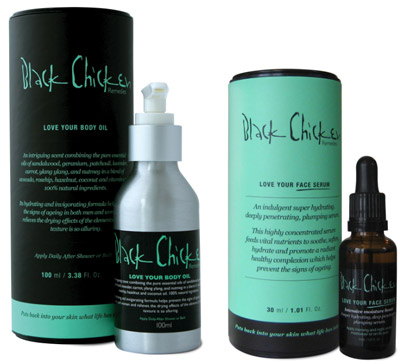 Black Chicken Remedies Love Your Body Oil and Love Your Face Serum
