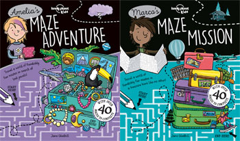 Lonely Planet Kids' First-Ever Maze Books