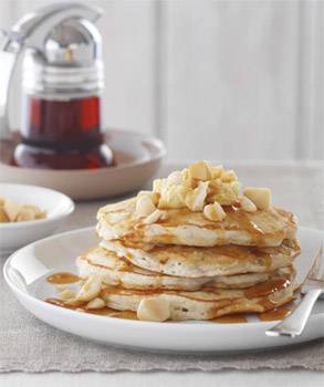 Macadamia Banana Pancakes