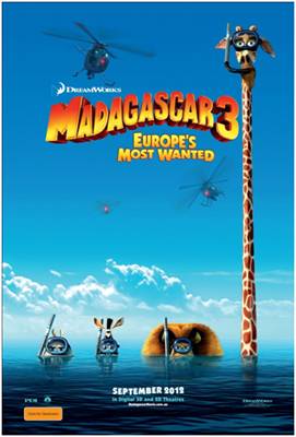Madagascar 3: Europe's Most Wanted 3D